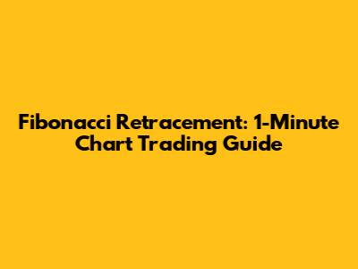Fibonacci Retracement: 1-Minute Chart Trading Guide