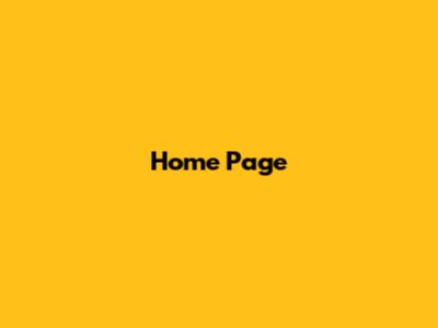 Home Page