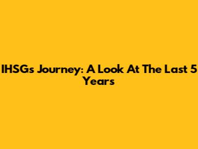 IHSG's Journey: A Look At The Last 5 Years