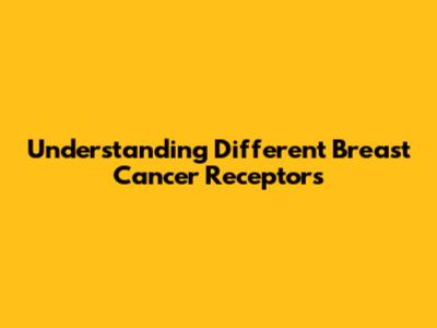 Understanding Different Breast Cancer Receptors